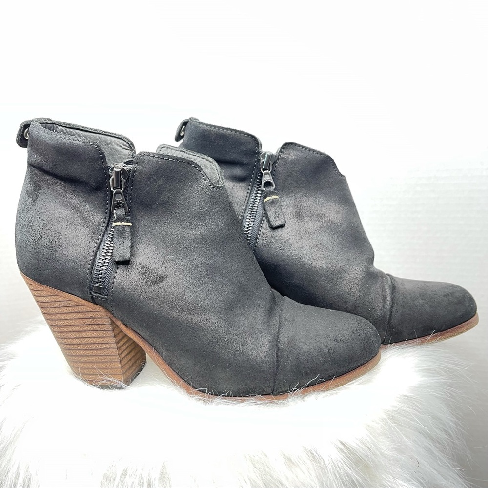 RAG & BONE Harrow Canvas Ankle Boots